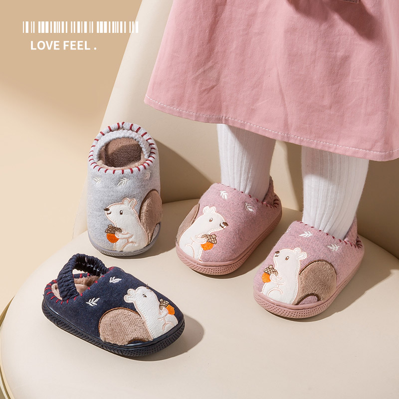 Kids Indoor Outdoor Slippers - MELITTDEER Boys and Girls' Indoor Slippers,