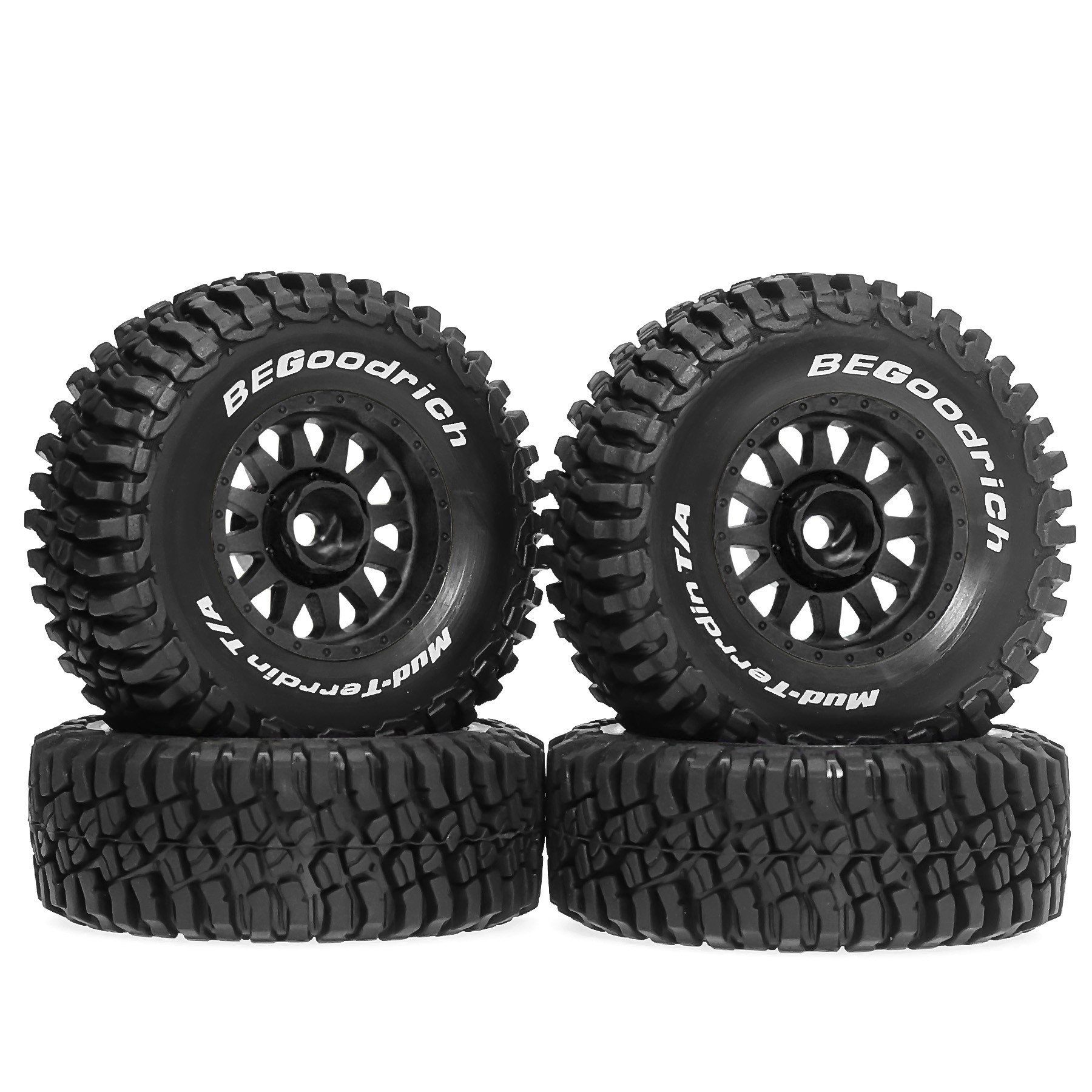 Tamiya Model Rc Car - Racing Truck Tires Rubber Tyres 12mm