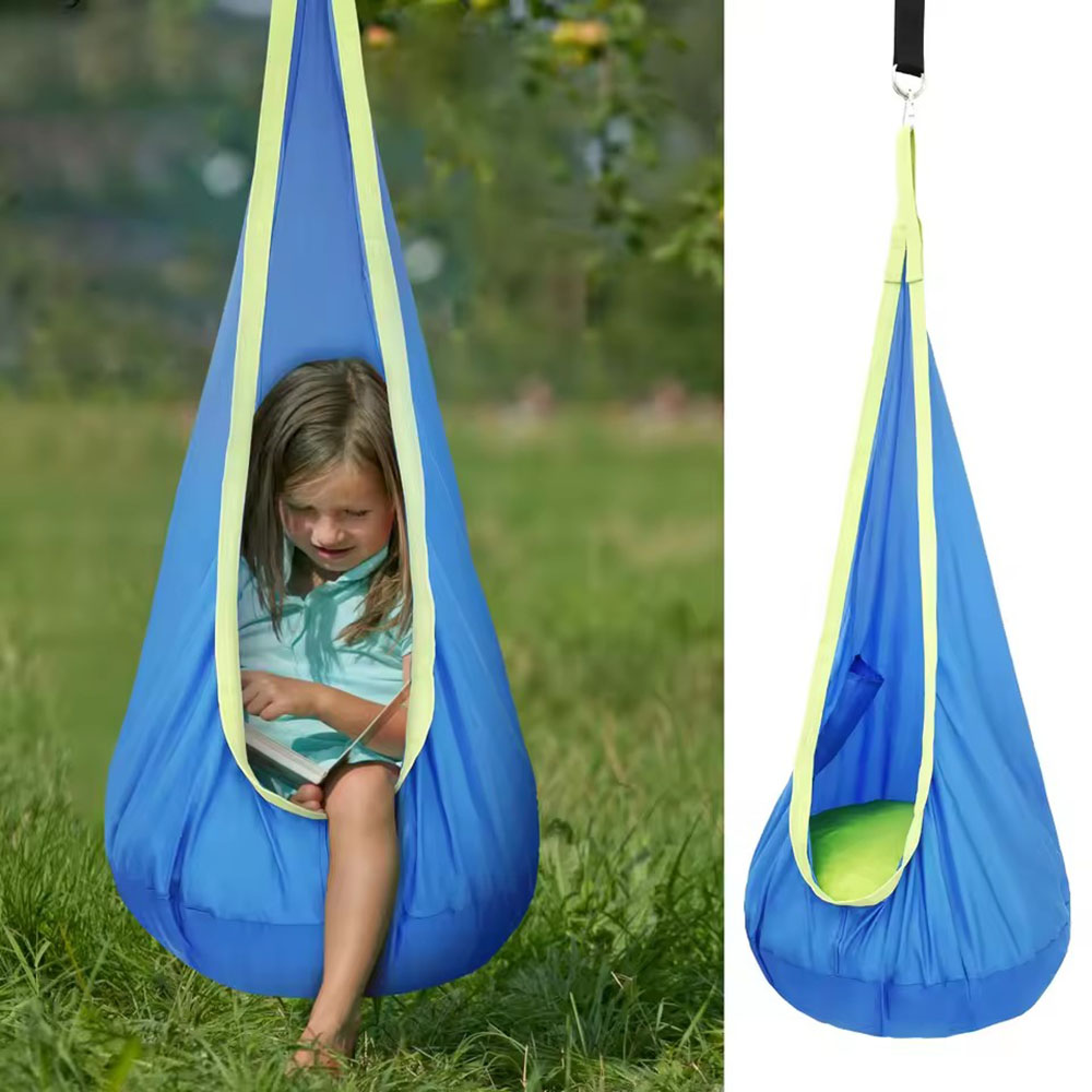 Kids Pod Swing Seat Nylon Hang - Kids Outdoor Swing review and price