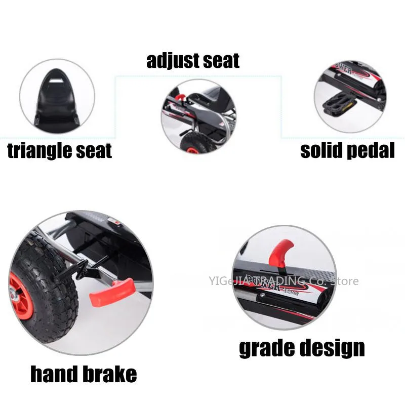 4 wheel kids go kart, pedal-po - Go Kart Pedal Kids review and price