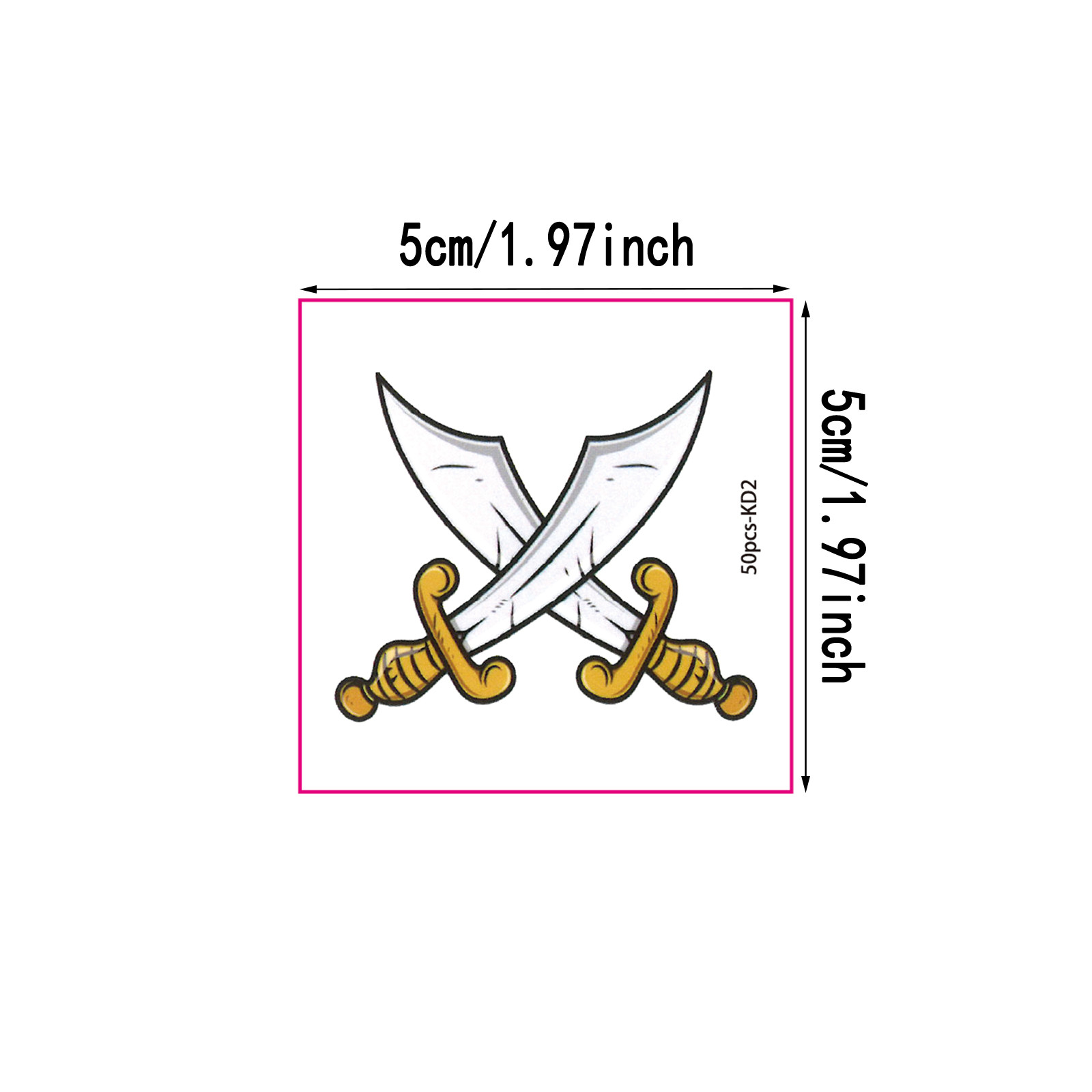 50pcs Random Patterns Tattoo C - Kids Outdoor Excavator review and price