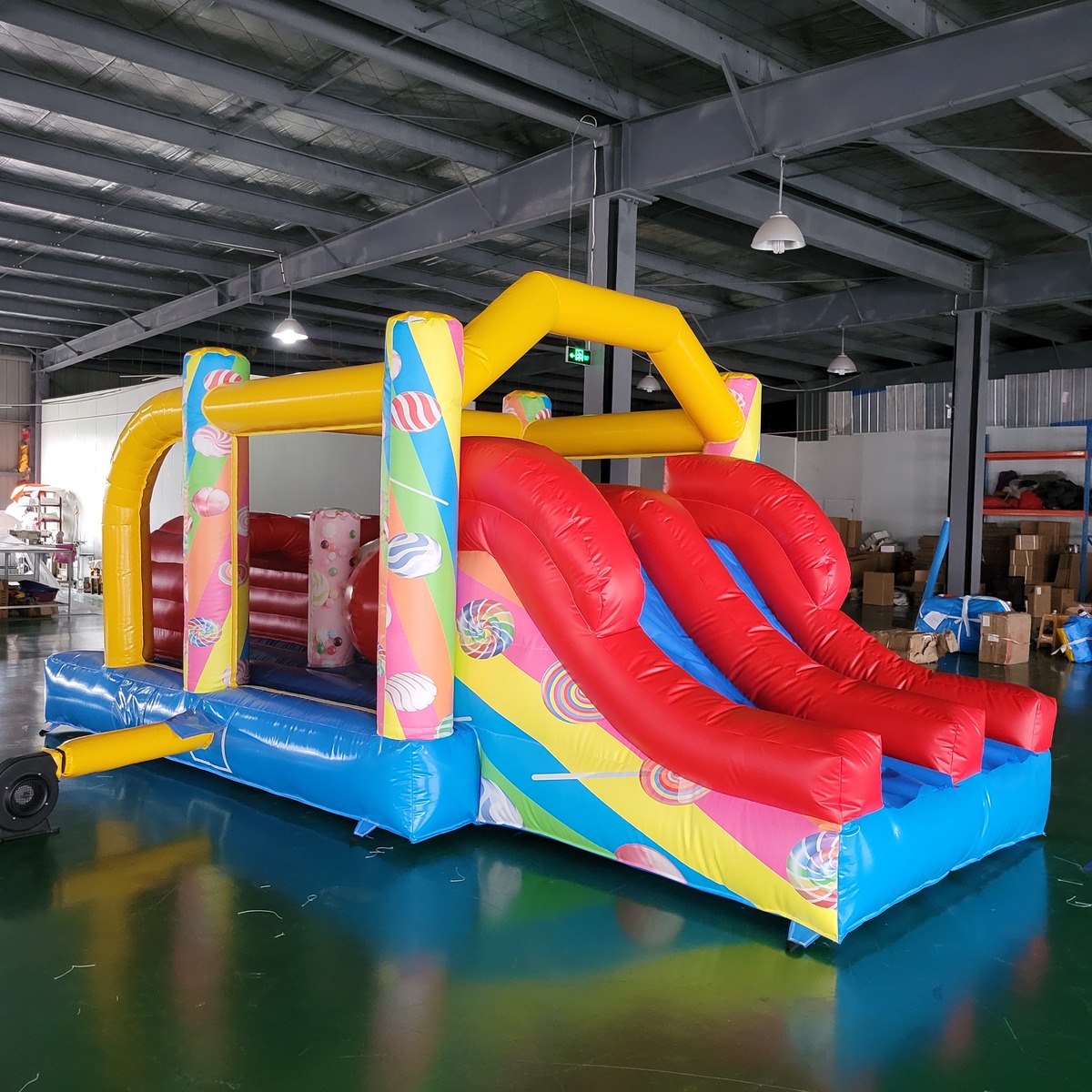 Commercial PVC Tarpaulin Kids  - Kids Outdoor Slide review and price