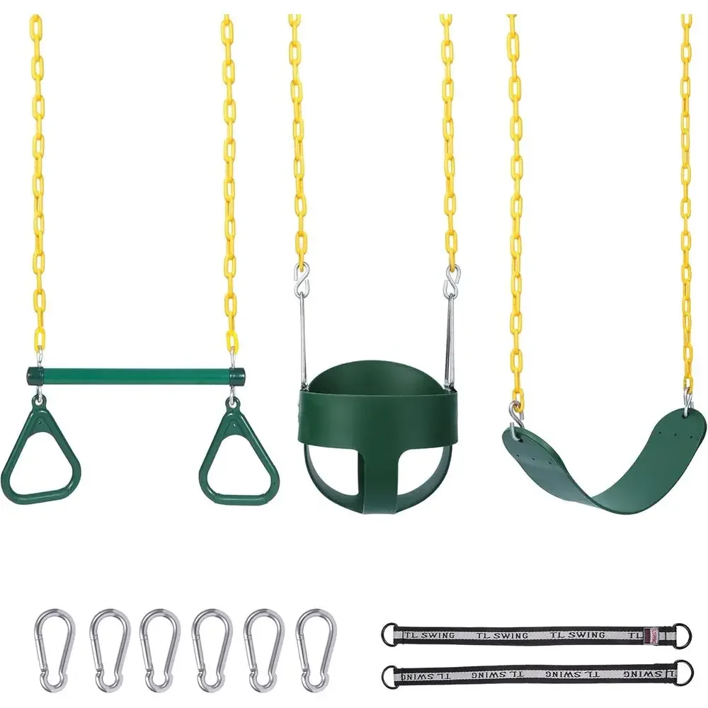 Outdoor Combo Swing Set with R - Kids Outdoor Swing review and price
