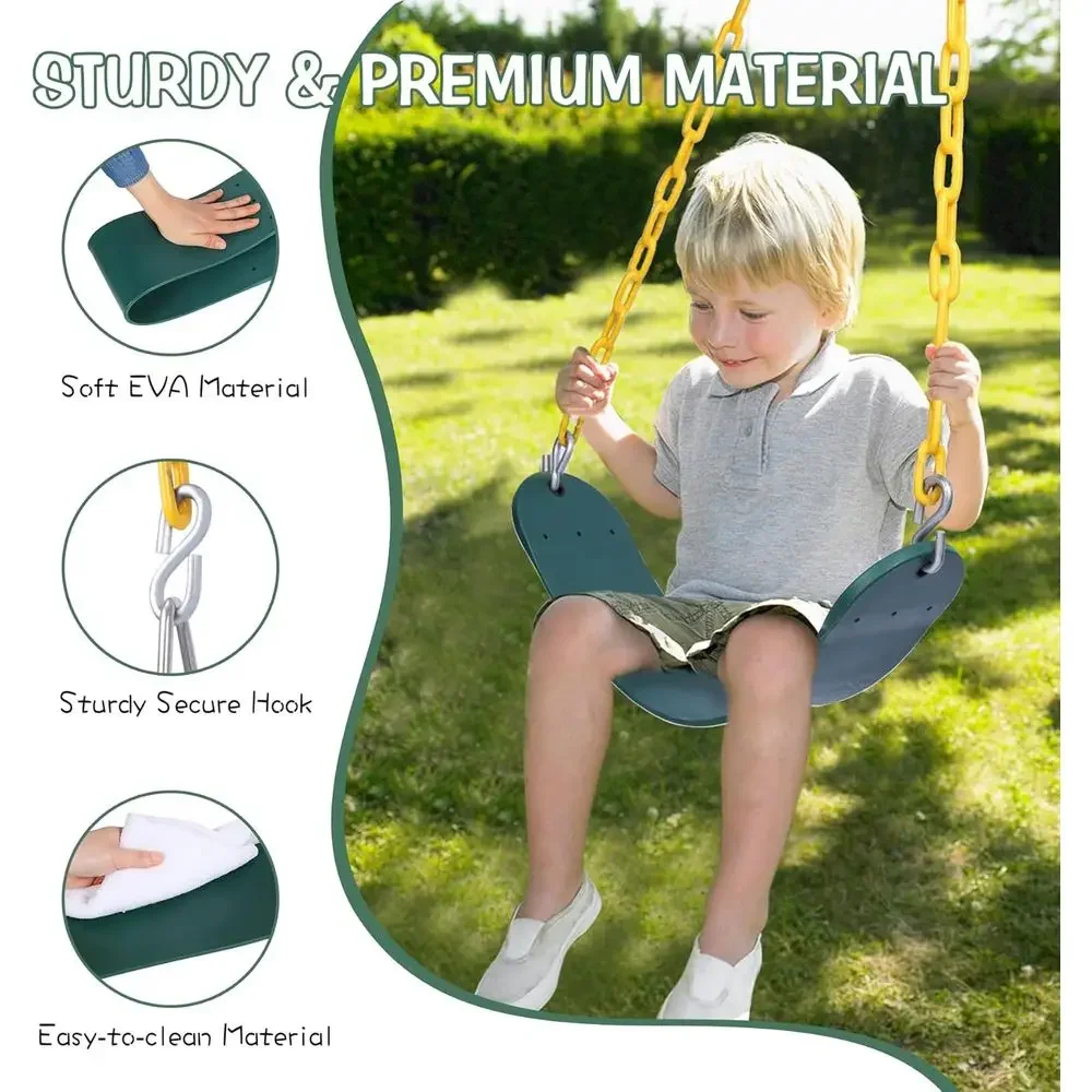 Outdoor Combo Swing Set with R - Kids Outdoor Swing review and price
