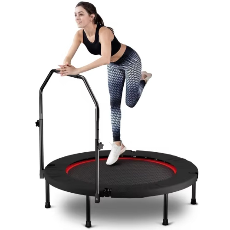 Foldable Trampoline With Handl - Mini Trampoline Spring review and price