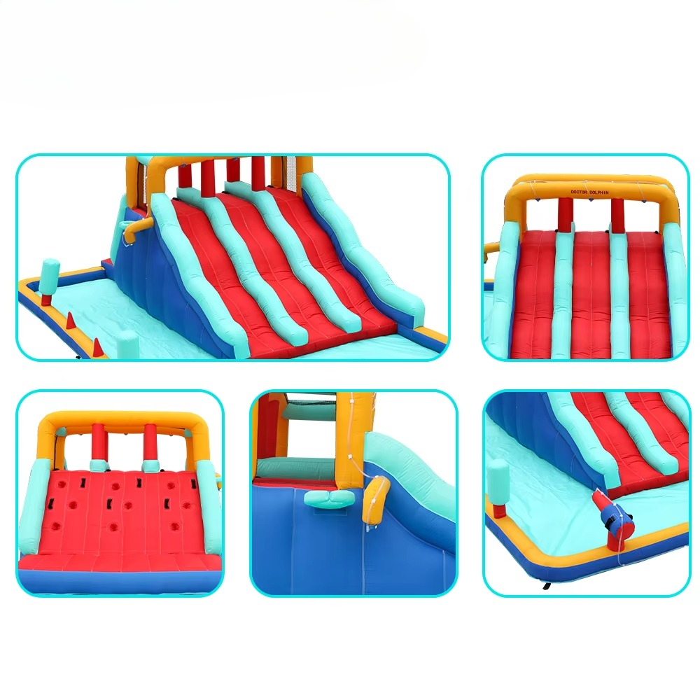 Outdoor Inflatable Bouncy Cast - Kids Outdoor Slide review and price
