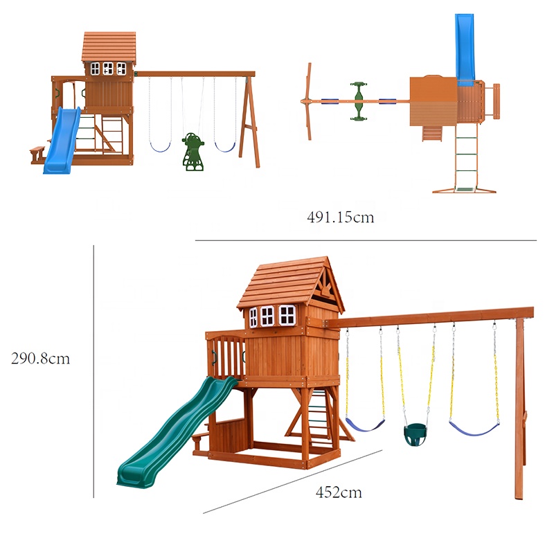 Large Outdoor Amusement Equipm - Kids Outdoor Swing review and price