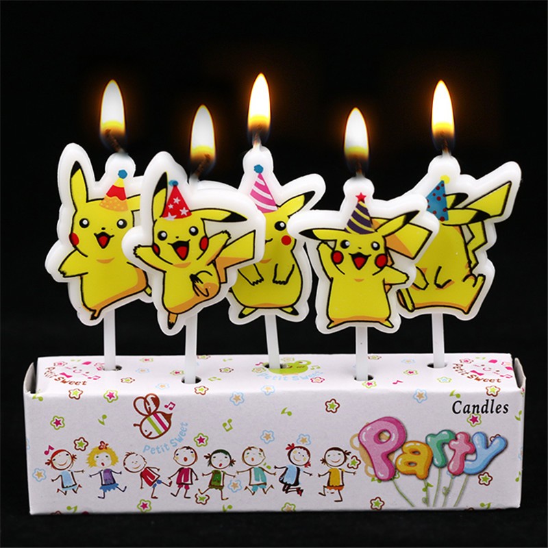 5pcs/lot Pokemon Birthday Cake - Kids Outdoor Kitchen Accessories review and price