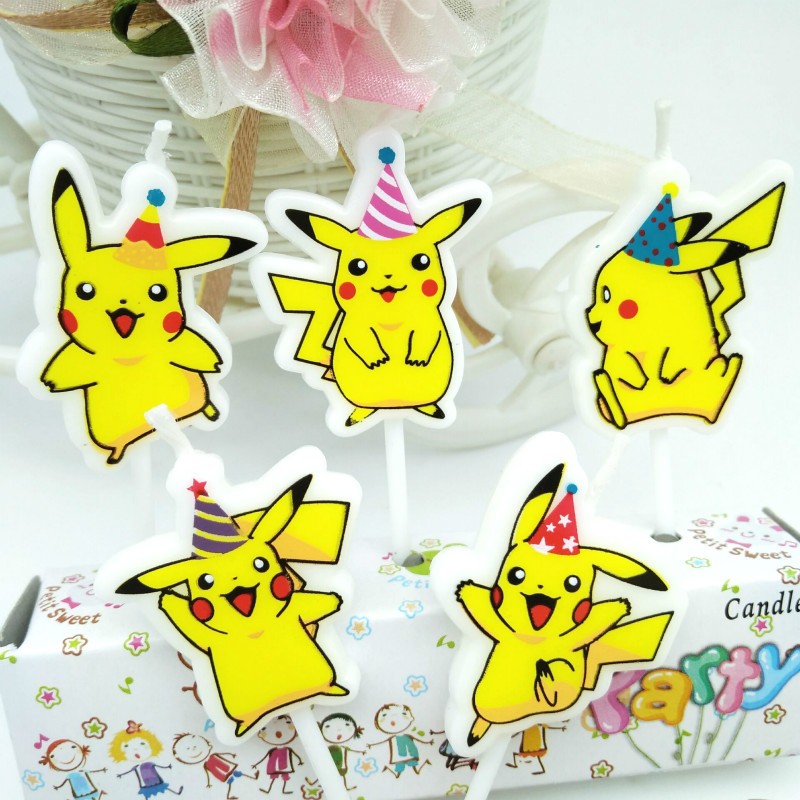 5pcs/lot Pokemon Birthday Cake - Kids Outdoor Kitchen Accessories review and price