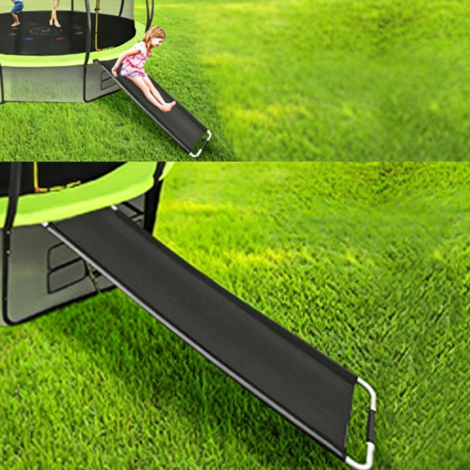 Kids Trampoline with Slide Ind - Mini Trampoline Spring review and price