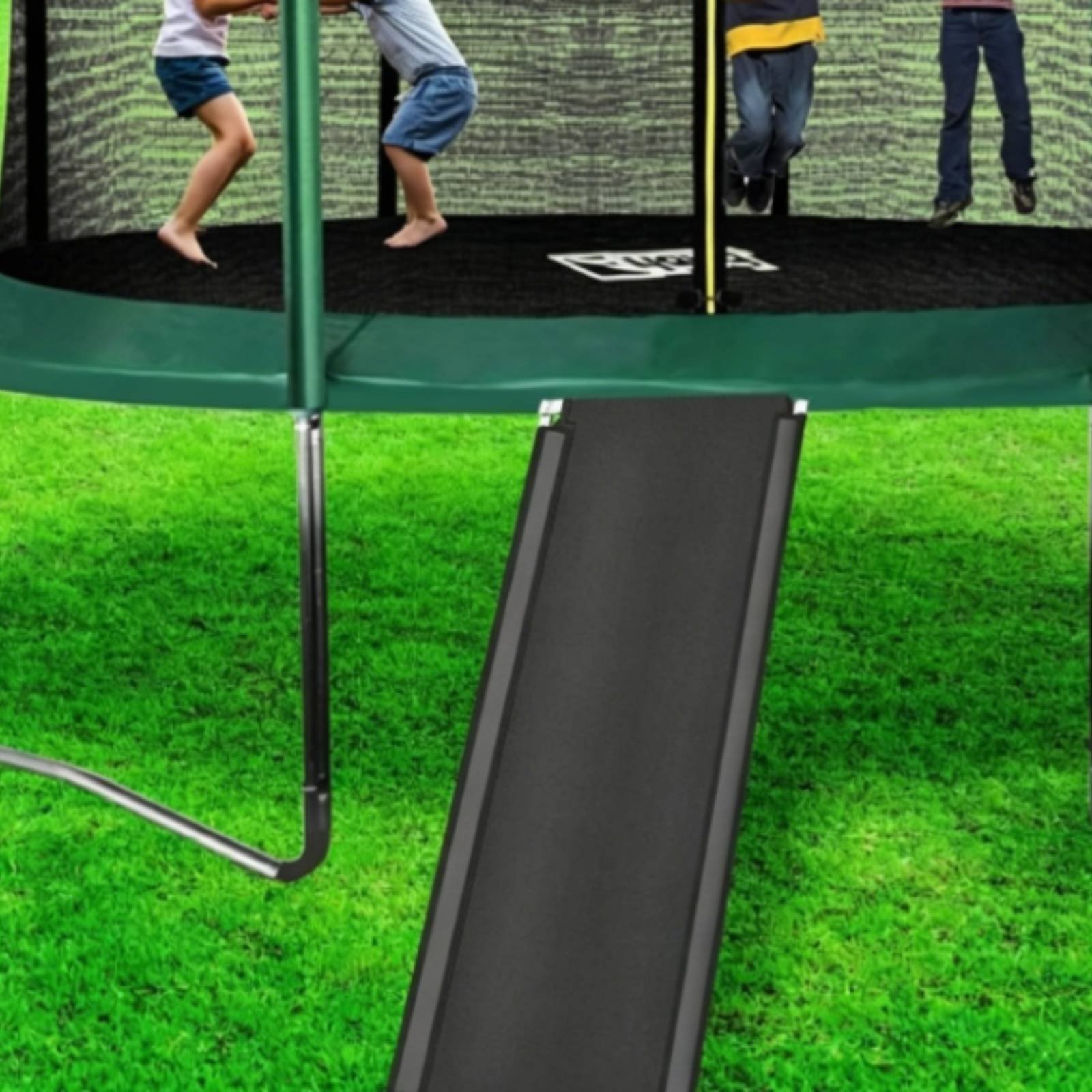 Kids Trampoline with Slide Ind - Mini Trampoline Spring review and price