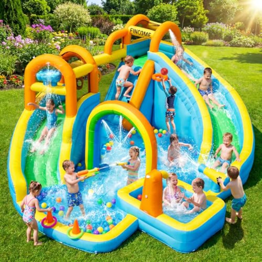 Backyard outdoor inflatable wa - Kids Outdoor Slide review and price