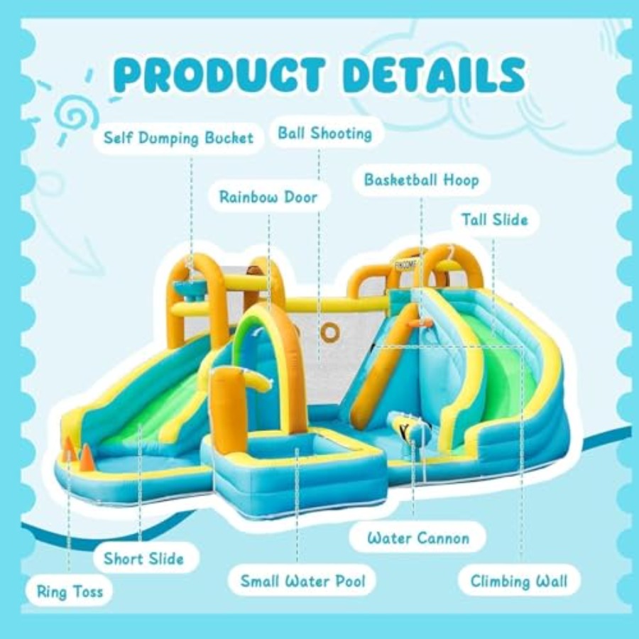 Backyard outdoor inflatable wa - Kids Outdoor Slide review and price