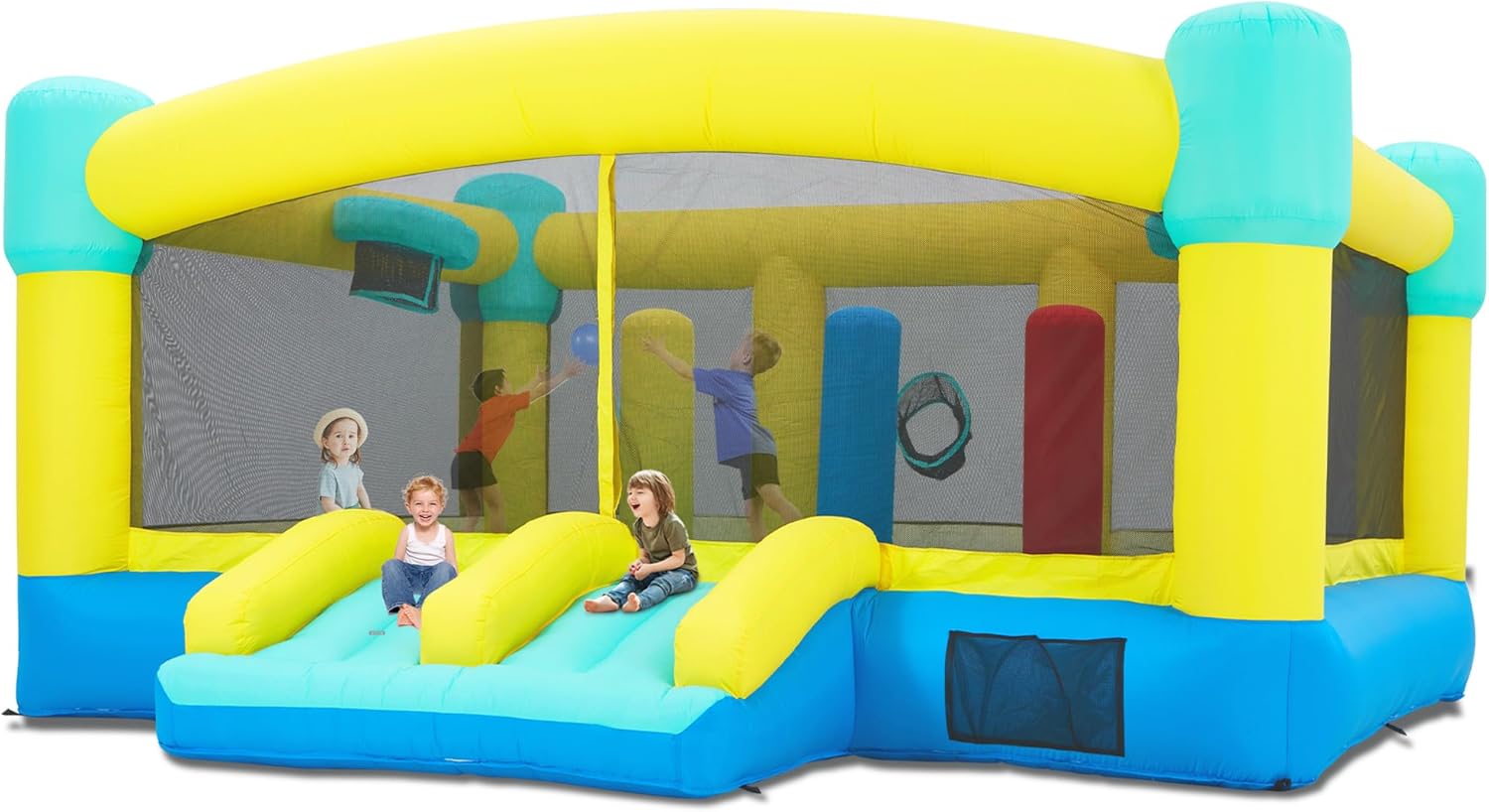 Big Bounce House,15 x 14.8 FT  - Kids Outdoor Slide review and price