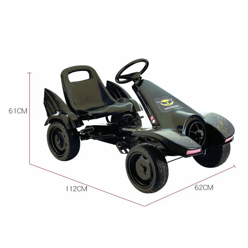 4 Inflatable Wheel Ride on Car - Go Kart Pedal Kids review and price