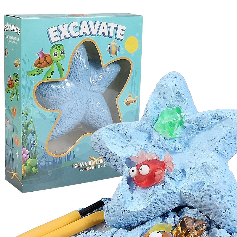 Starfish Marine Life Gemstone  - Kids Outdoor Excavator review and price