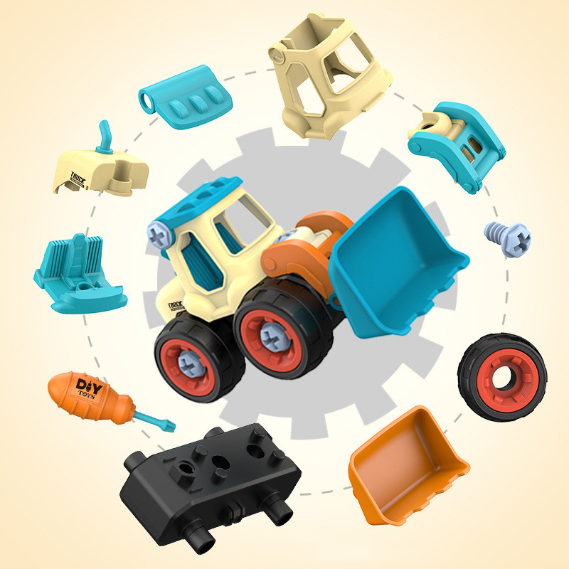 Nut Disassembly Loading Unload - Kids Outdoor Excavator review and price