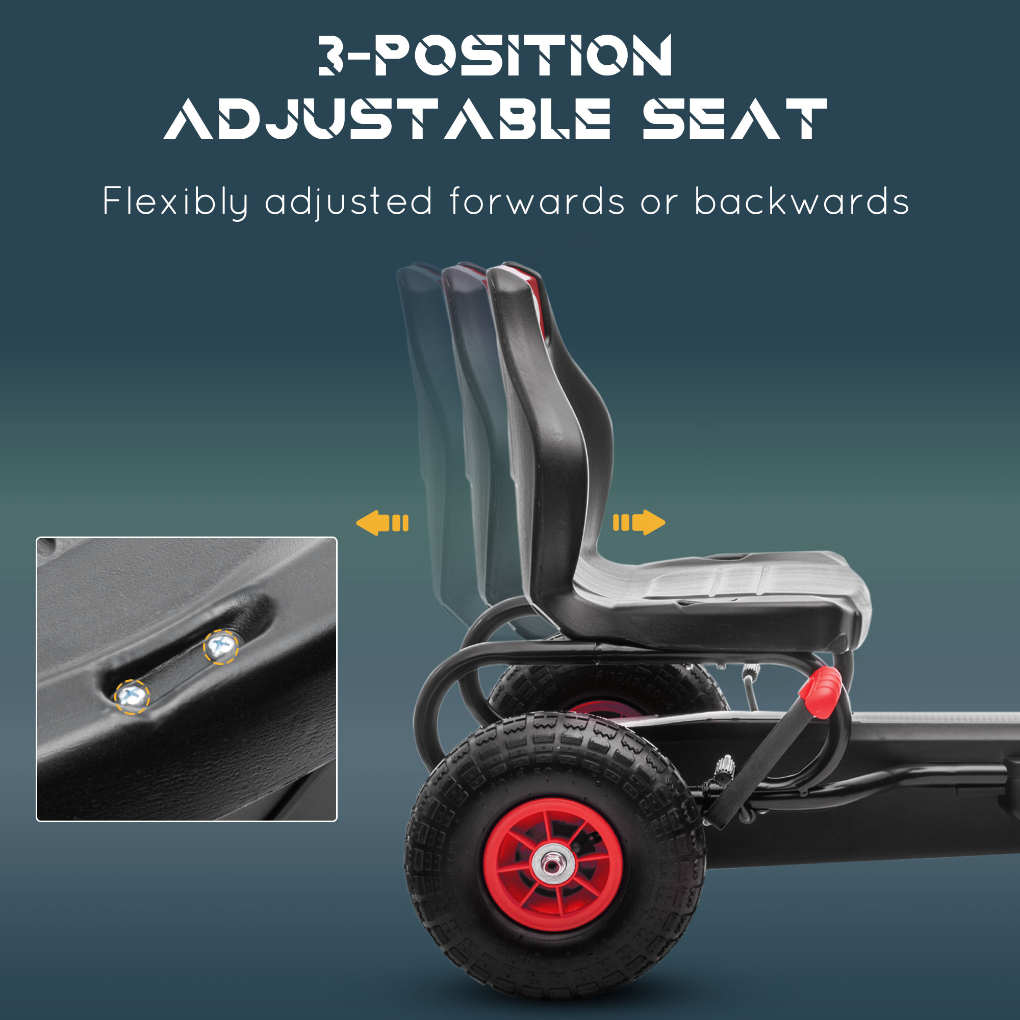 Kids Pedal Go Kart Ride-on Toy - Go Kart Pedal Kids review and price