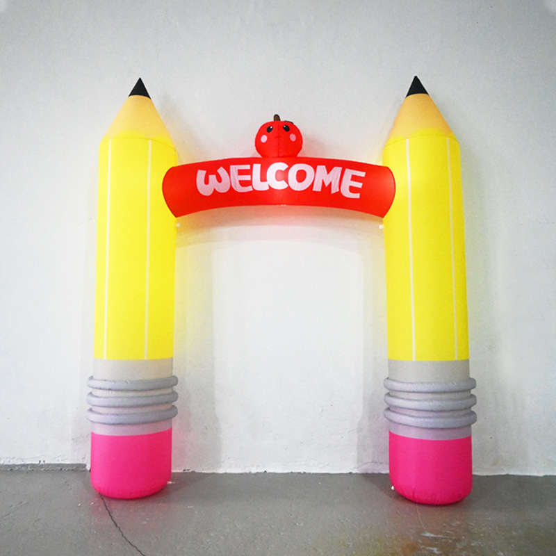 9FT Inflatable Pencil Arch Dec - Kids Outdoor Decor review and price