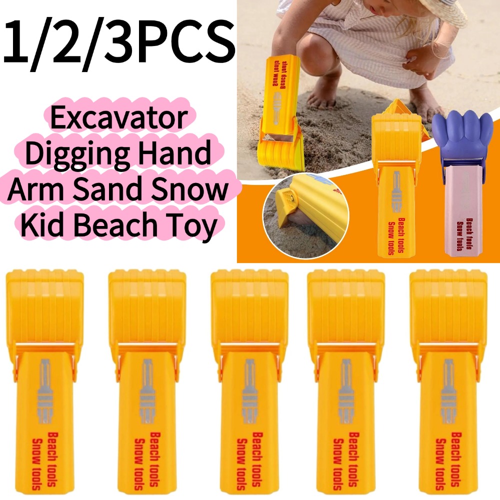 1/3PCS Excavator Digging Hand  - Kids Outdoor Excavator review and price