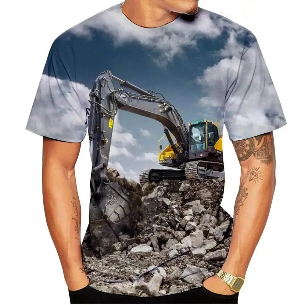 Excavator Pattern 3D Print T-S - Kids Outdoor Excavator review and price