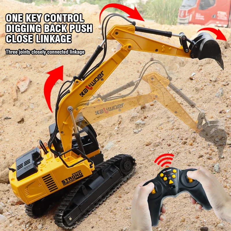Huina Rc Excavator 1/24 9Ch Re - Kids Outdoor Excavator review and price