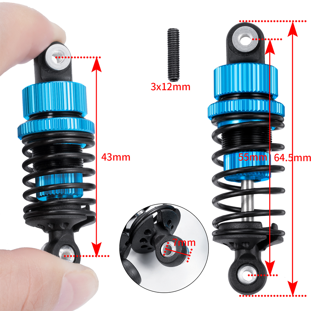 YEAHRUN 4Pcs Metal Aluminium A - Tamiya Model Rc Car review and price