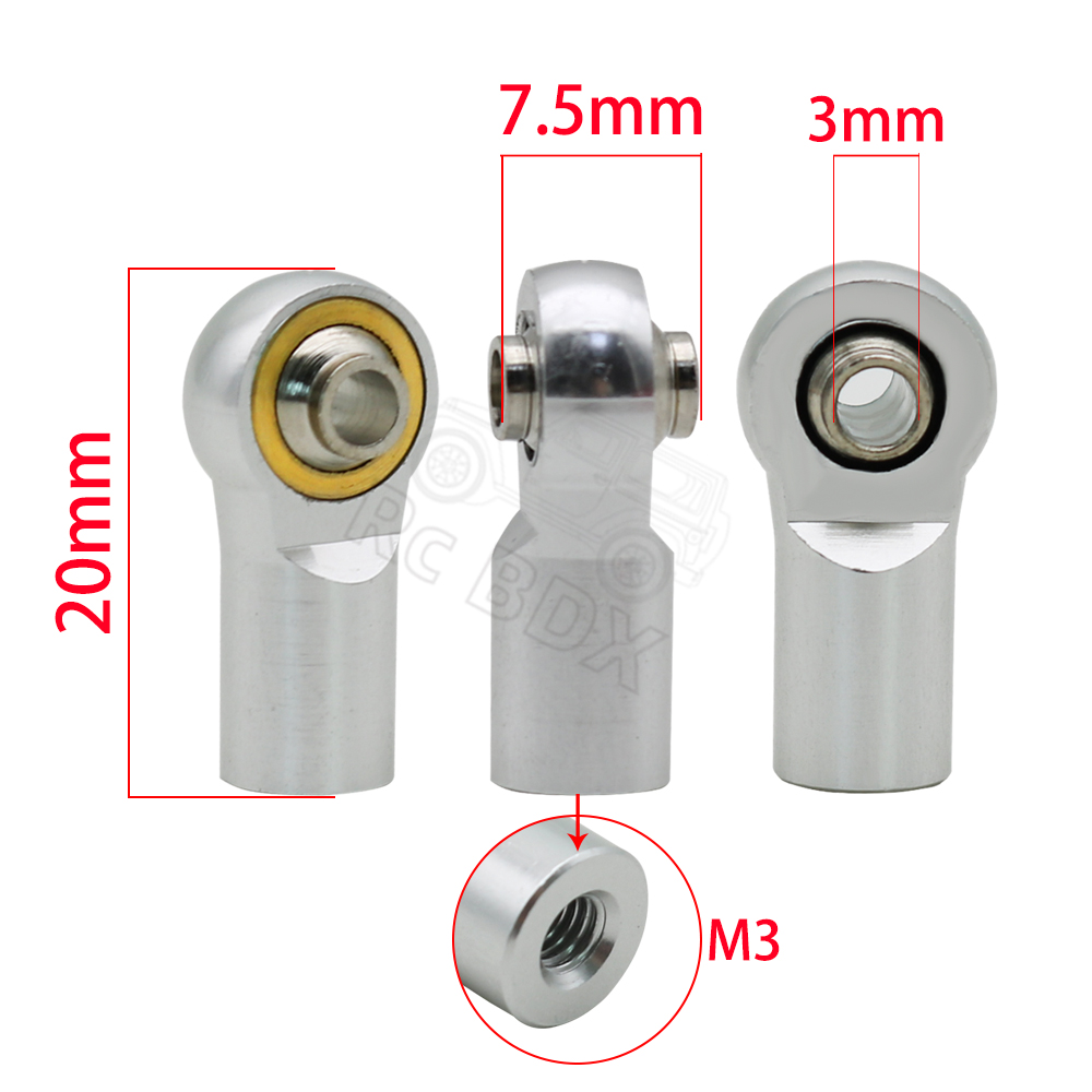 Metal M3 M4 Link Tie Rod End B - Tamiya Model Rc Car review and price