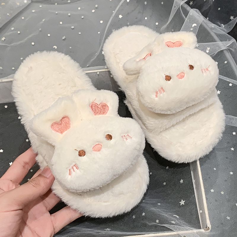 Comfortable Cute Fluffy Cartoo - Kids Indoor Outdoor Slippers review and price