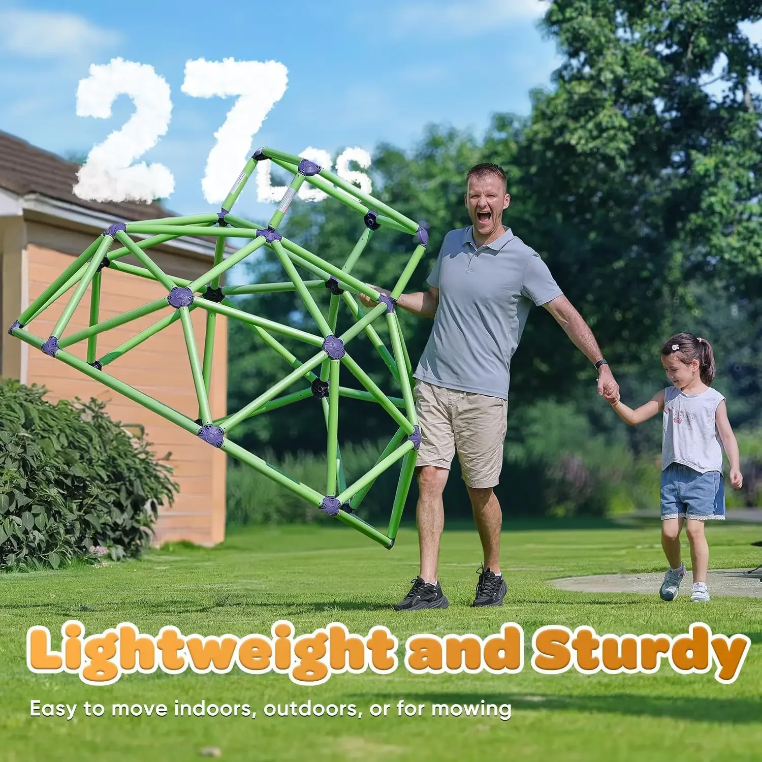 Zupapa Monkey Bars Climbing Do - Kids Outdoor Jungle Gym Dome review and price