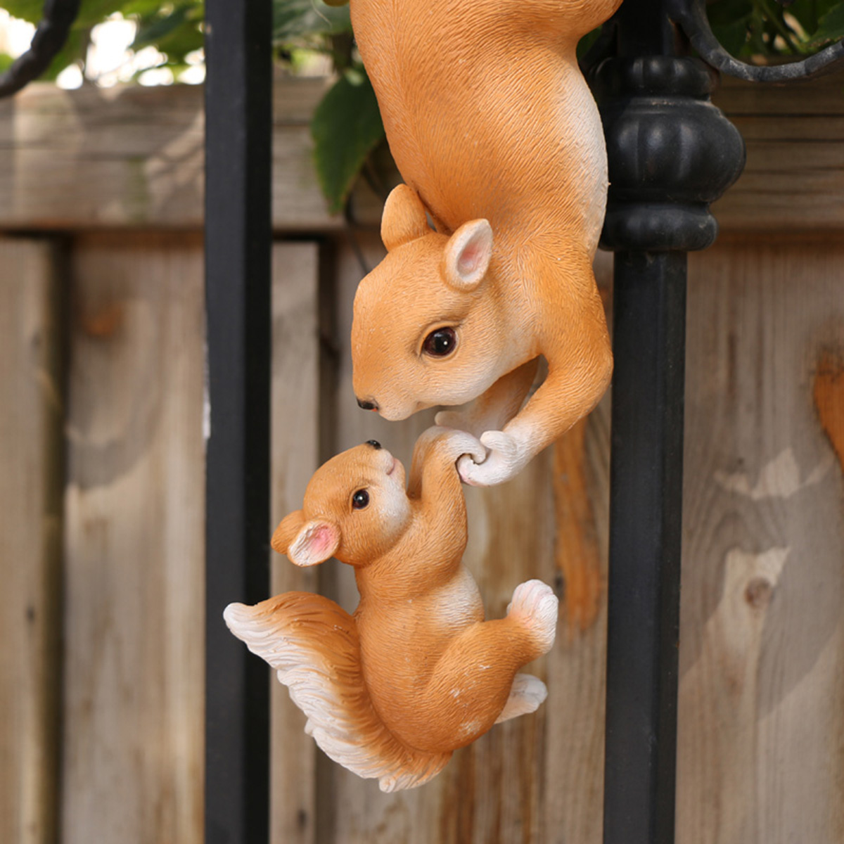 Mother Child Squirrel Resin Ha - Kids Outdoor Swing review and price