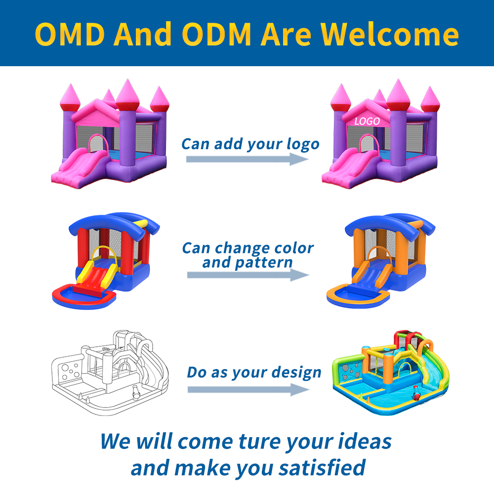 Custom Outdoor Inflatable Boun - Kids Outdoor Slide review and price