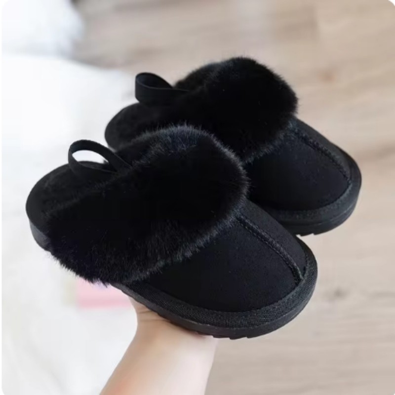Designer Winter Children Fur S - Kids Indoor Outdoor Slippers review and price