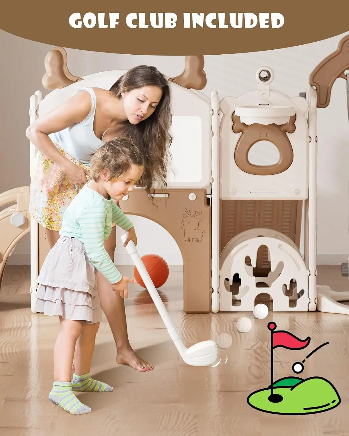 13-in-1 Toddler Slide and Swin - Kids Outdoor Swing review and price