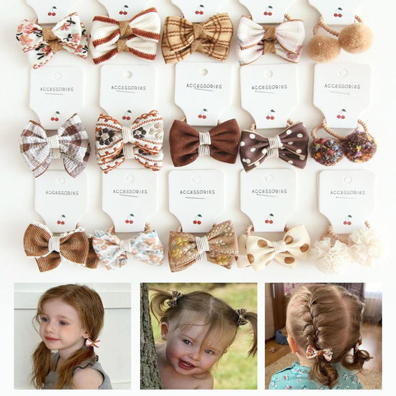 10PCS/1Set  Cute Headwear, Bab - Kids Outdoor Decor review and price