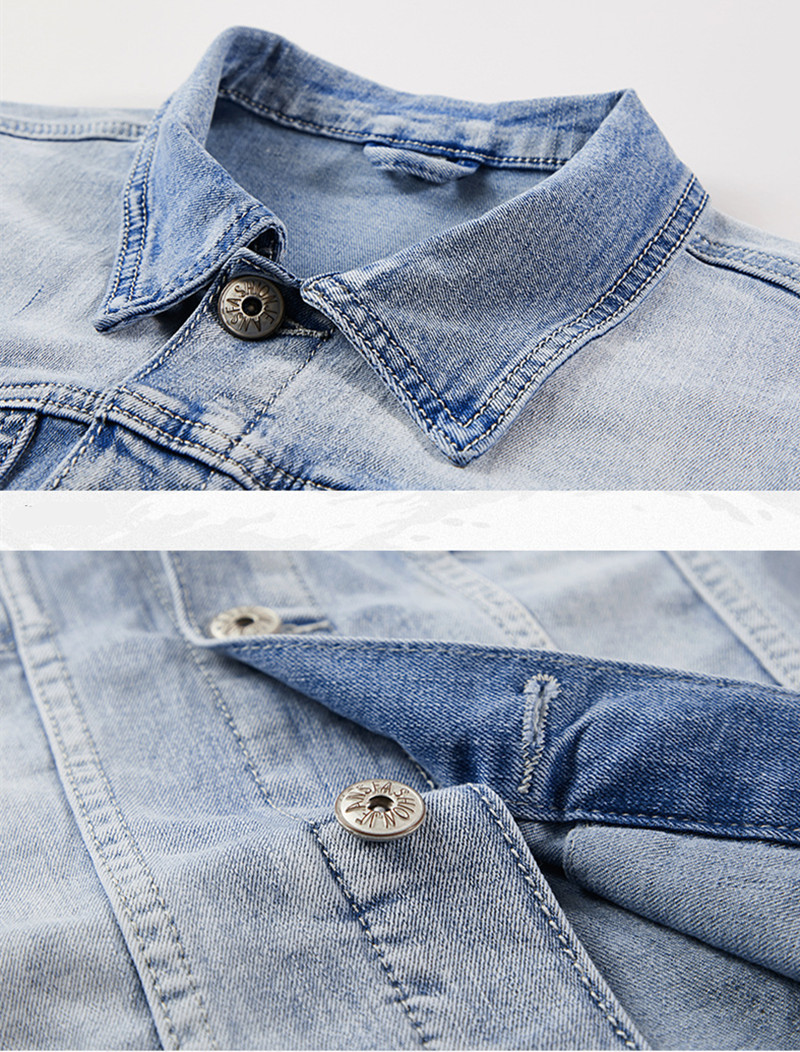 Spring Autumn Denim Suit Men's - Mini Trampoline Spring review and price