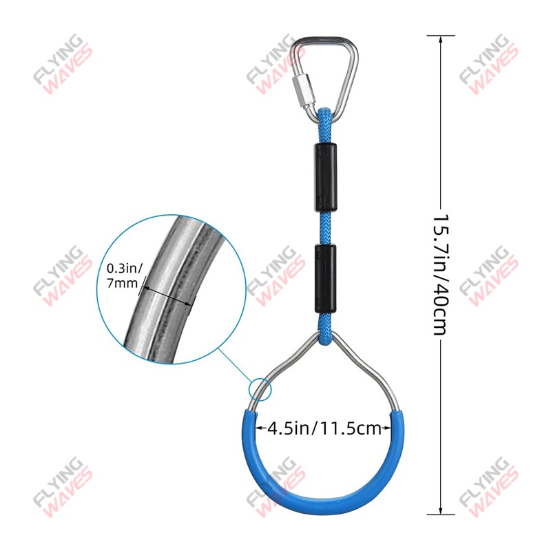 Kids Hanging GYM Ring Swing Cl - Kids Outdoor Swing review and price