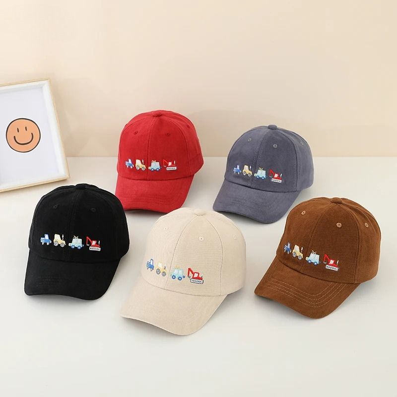 School Boy Baseball Hats Bulld - Kids Outdoor Excavator review and price