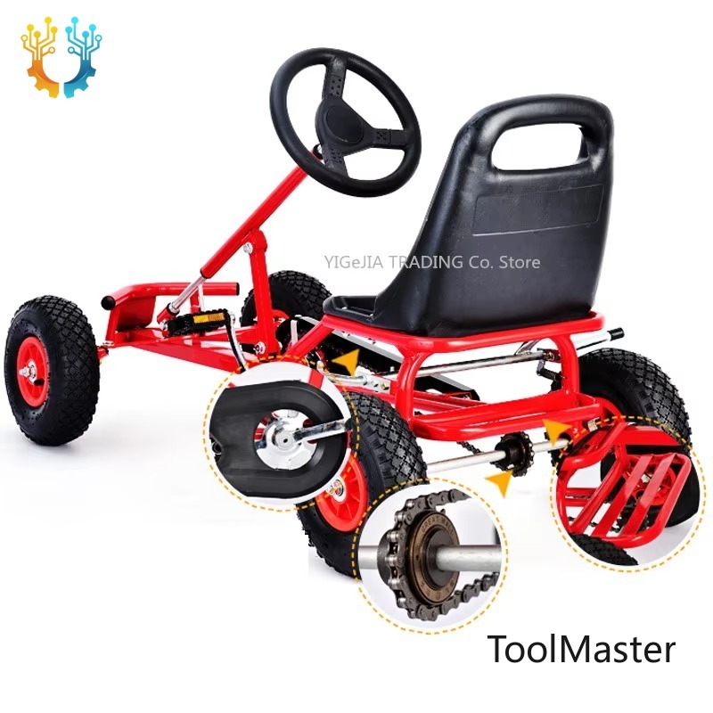 【2026】Children 12 Inch Air Whe - Go Kart Pedal Kids review and price