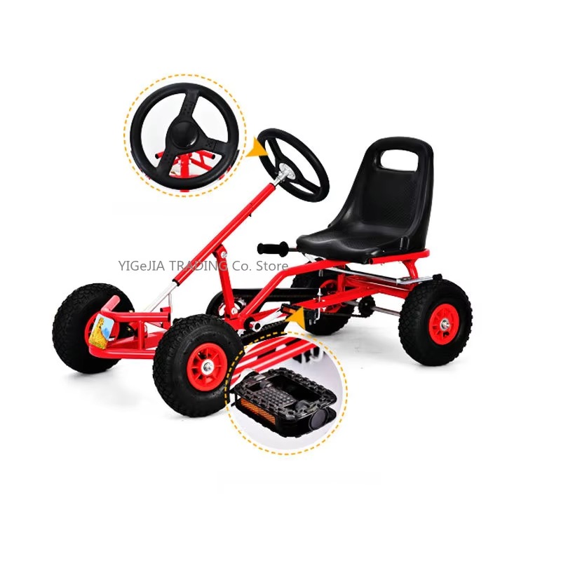 【2026】Children 12 Inch Air Whe - Go Kart Pedal Kids review and price