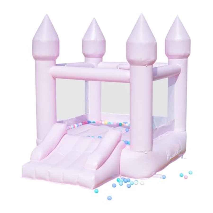 PVC bounce house for kids 3-6  - Kids Outdoor Slide review and price