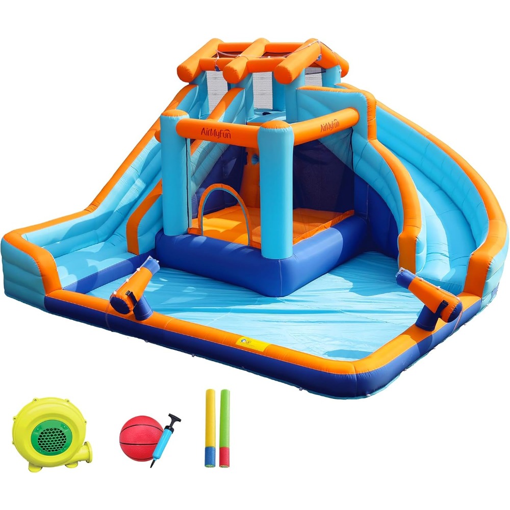 Large Water Slide Bounce House - Kids Outdoor Slide review and price