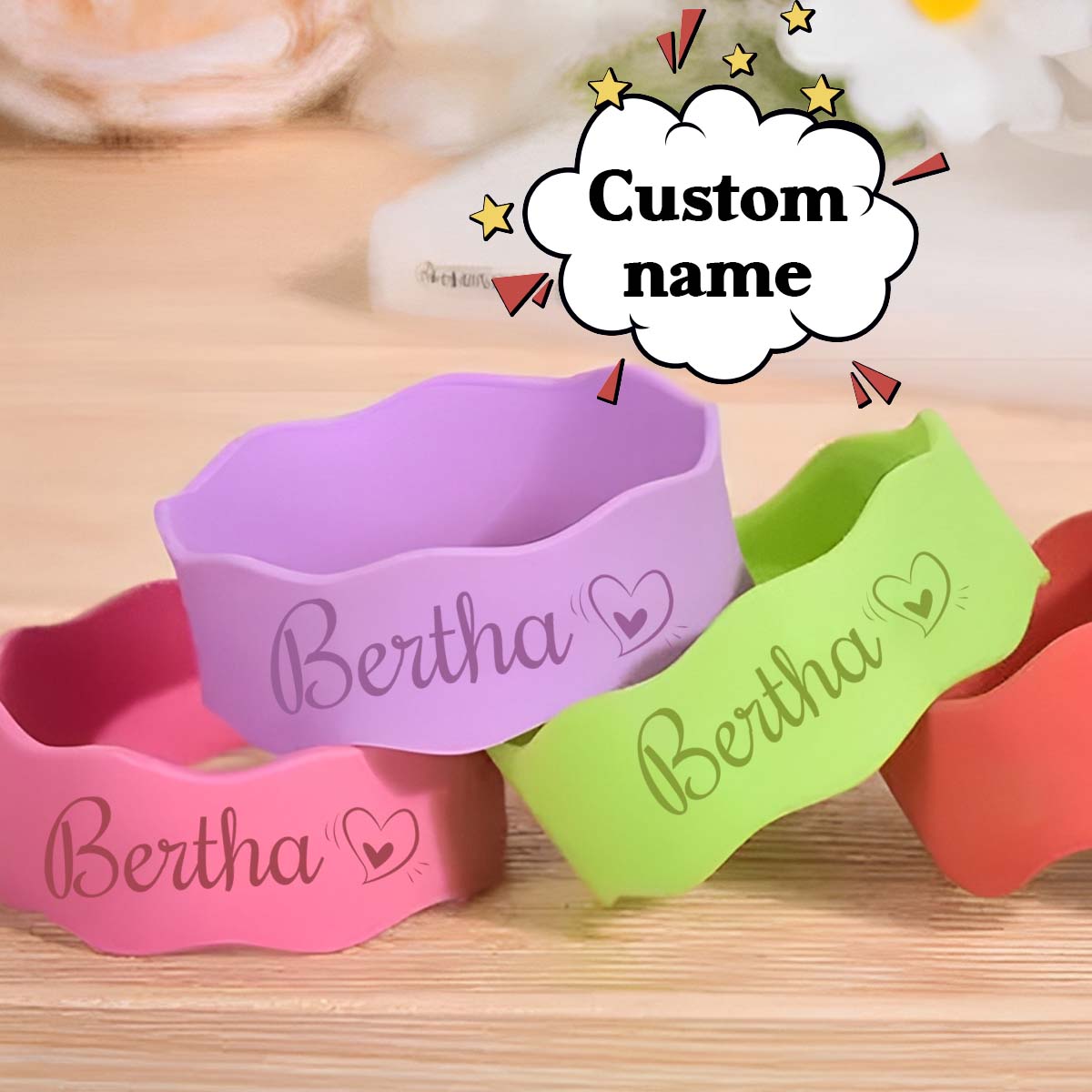 Custom Name Silicone Tumbler S - Kids Outdoor Decor review and price