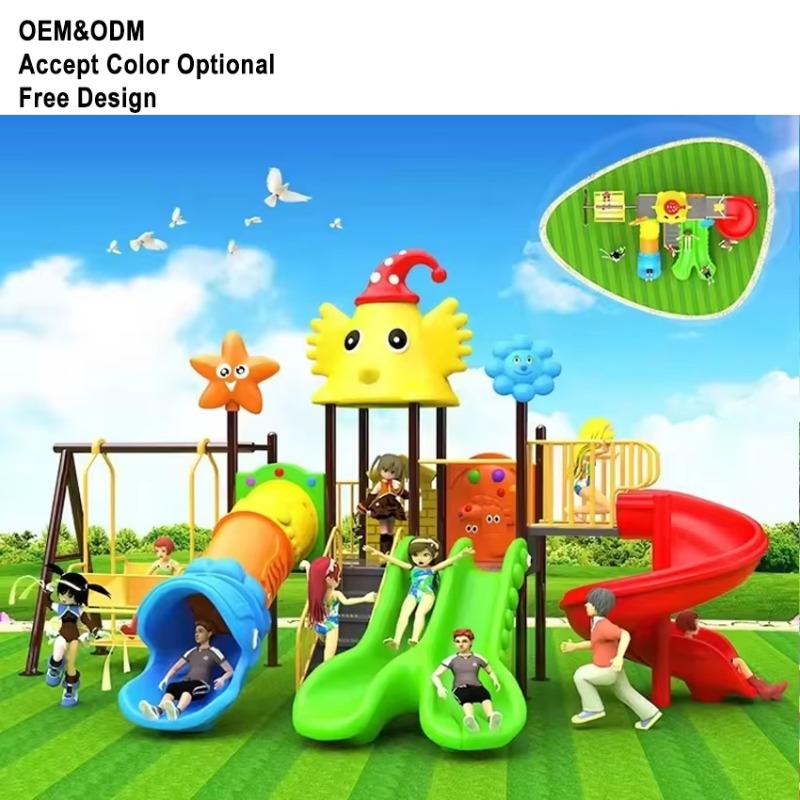 Playground Outdoor Kids Slide  - Kids Outdoor Swing review and price