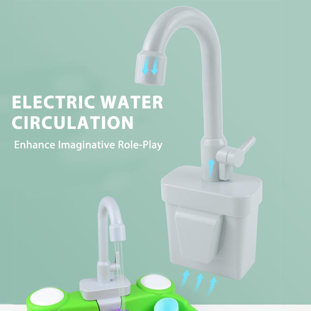 Pretend Play Kitchen Faucet Re - Kids Outdoor Kitchen Accessories review and price